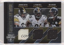 2014 Totally Certified Stitches in Time Trios 12/25 Dri Archer Jerome Bettis 8gd