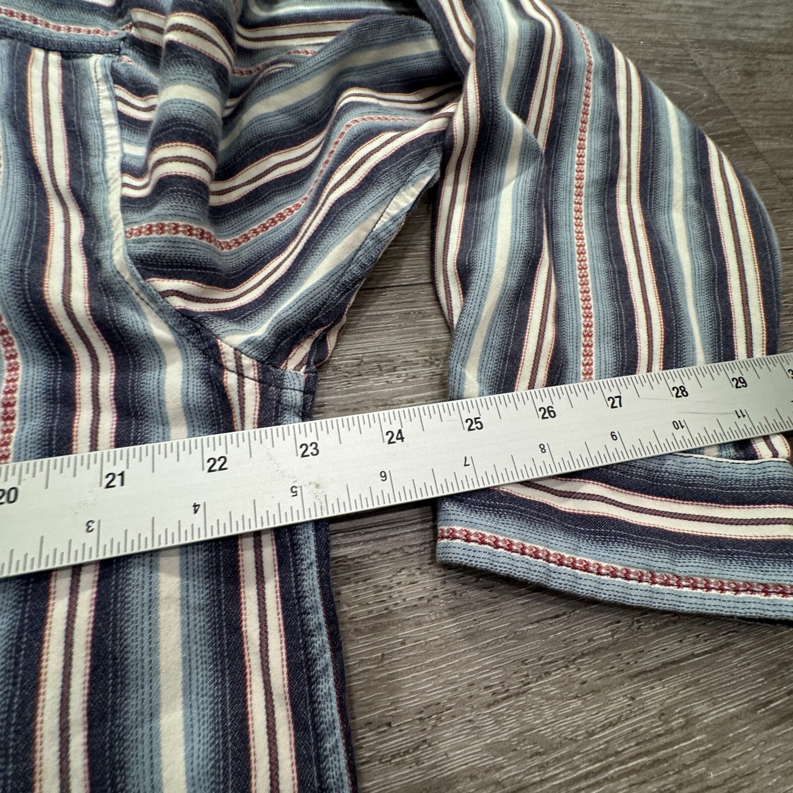 Vintage The North Face Shirt Mens Large Aztec Stripe Button Up  ZipA5 Series