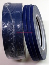Blue Painter's Masking Tape 3 X 1/2"  3 X 1/4" Widths TPE-Blue 