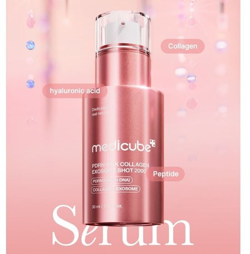 Medicube PDRN Pink Collagen Exosome Shot 7500 Serum 30ml 25 NEW, Use 3-day Cycle - Picture 4 of 4