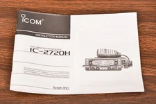 ORIGINAL FACTORY MANUAL FOR ICOM IC-2720H DUAL BAND FM TRANSCEIVER