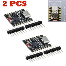 2X ESP32-C3 SuperMini WiFi Bluetooth Development Board 32-bit RISC-V UART SPI