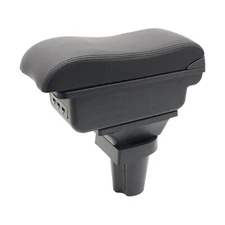 For HONDA CR-Z CRZ Armrest Box Seat Storage Box Consoles Double layer Adjustable