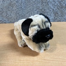 Animal Alley Toys R Us plush tan brown pug puppy dog stuffed animal