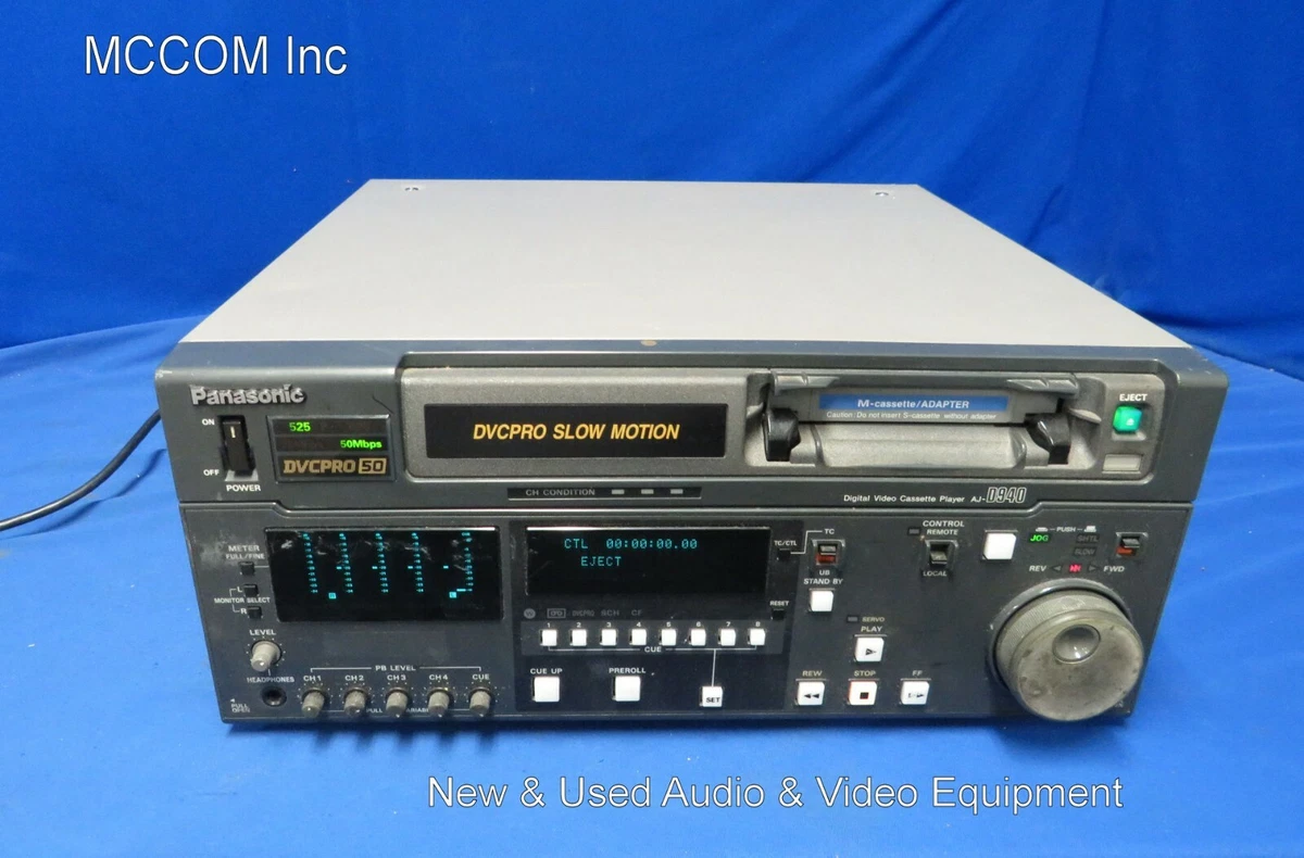 Panasonic AJ DV: DVCPRO Video Players/Recorders for sale | eBay