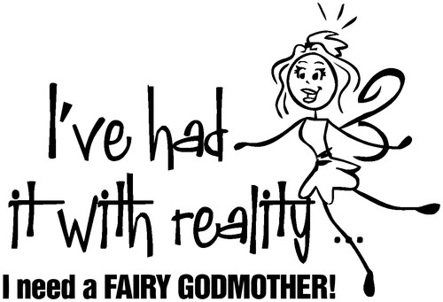 Fairy Godmother Nursery Children's Bedroom Room Decal Wall Art Sticker Picture - Picture 2 of 4