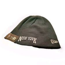 DE NEW ERA NEW YORK NY JETS NFL ADULT LOGO GREEN KNIT BEANIE HAT OSFM Reversible