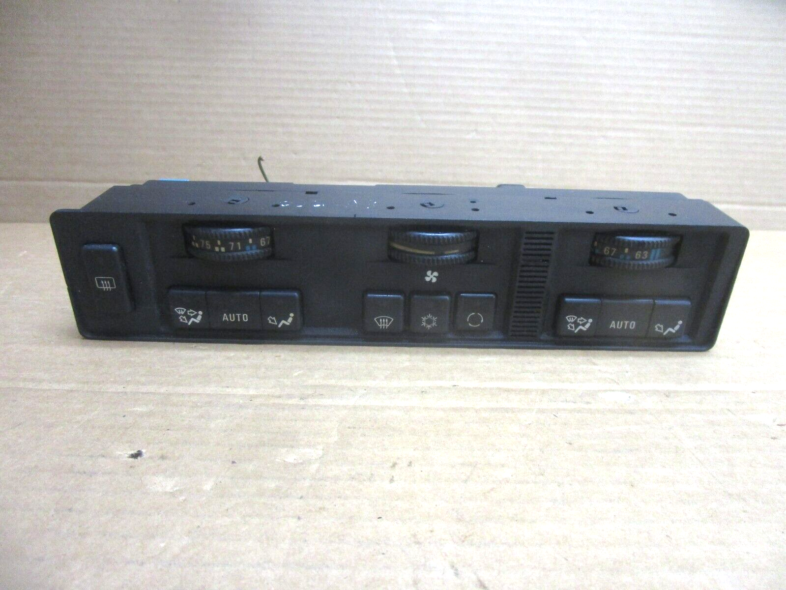 1988-1994 BMW 730I 735I 740I 750I Temperature Climate Control A/C AC Heat Dash