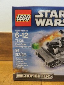 LEGO Star Wars 75126 First Order Snowspeeder Microfighter, New, Sealed, Retired