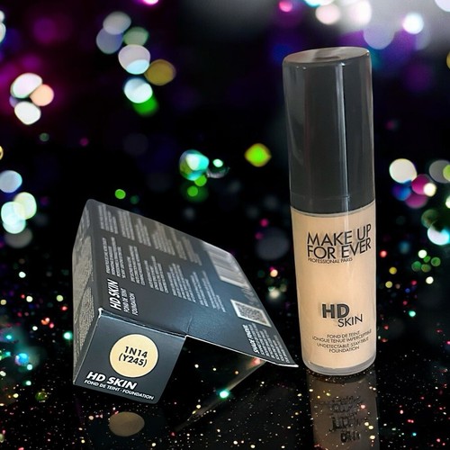 Base mate natural impermeable MAKE UP FOR EVER HD Skin 1N14 beige nueva en caja - Imagen 23 de 24