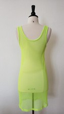 Urban Outfitters Dress New Size Small Neon Green Mesh Fishnet Festival Cover Up
