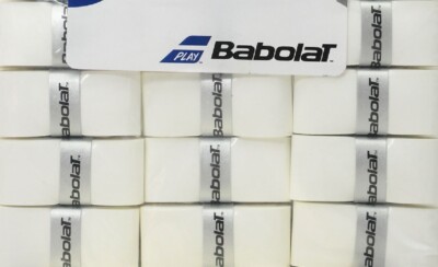 Babolat Pro Tacky x 12 White Grips Griffbäner für Tennis Padel Sqush Badminton