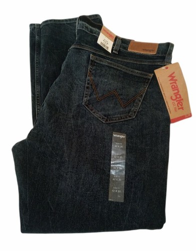 Slim Fit Jeans Size 42x30 Dark Wash 
