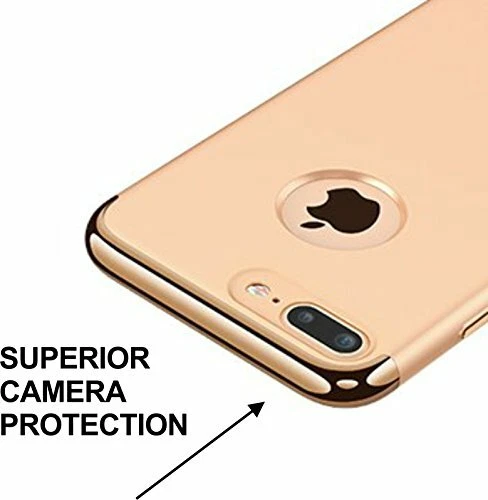 Funda iPhone 7 Plus, 2017 Moda Elegante 3 en 1 Diseño Ultra Delgado Desmontable Foto 3 de 4