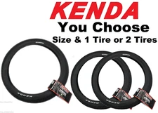 1 or 2 Pack Kenda K1132 Admiral 20" x 2.10 or 2.35" BMX Bike Tire Urban Street