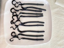 Ribbon Tail 10" Worms in a great black with blue flaked color. 10 pk, swimbaits