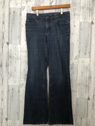 dark-wash bootcut denim jean | eBay