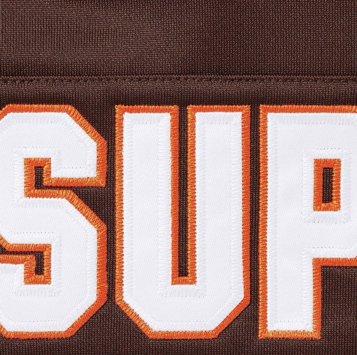 SUPREME FOOTBALL HOODED SWEATSHIRT 茶 XL Football Zip Up Hooded Sweatshirt | Supreme 24ss