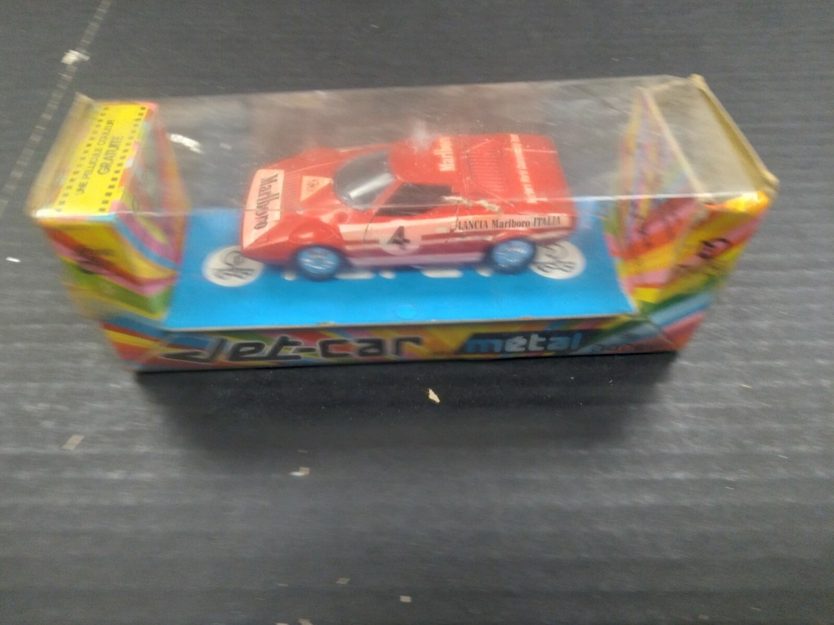 VINTAGE JET-CAR NOREV #713 Lancia Stratos Red Marlboro 1:43 nos | eBay