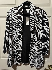 Chico  s Size 1 Blazer NWOT
