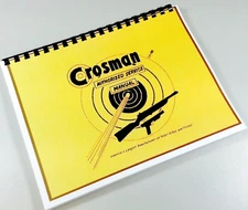 Crosman Authorized Bb Gun Master Service Repair Manual Pellet Airgun Air Rifle