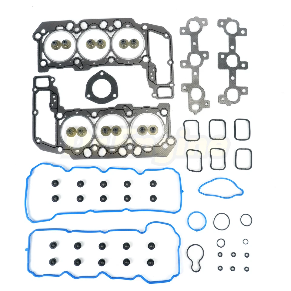 Head Gasket Set Timing Chain Kit Oil Pump for Dodge Dakota Durango Jeep Liberty - Image 4 of 4