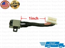 Original For Dell P88G001 Laptop DC IN Power Jack Cable plug in Charging Port