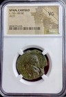 Walking Sphinx Ngc Ancient Celtic Iberian Coin Castulo 150-100Bc Extremely Rare