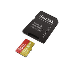 SanDisk Extreme 32 GB microSDHC Memory Card, SDSQXAF-032G-GN6AA