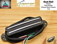 Artec Tele Electric Guitar Pickup Ceramic Chrome Rail Neck Humbucker