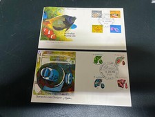 (1034) 5-6-2025 - Australia Post (2) FDC - 1973 - Stones & Fish