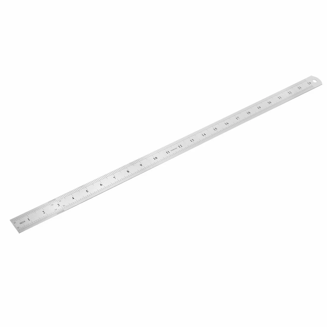 Straight Ruler 600mm 24 Inch Metric Stainless Steel Ruler 0.7mm Thickness