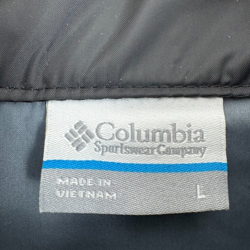 Columbia Glennaker II Rain Jacket Stanley Black & Decker Logo Black Mens Large L - Picture 5 of 10