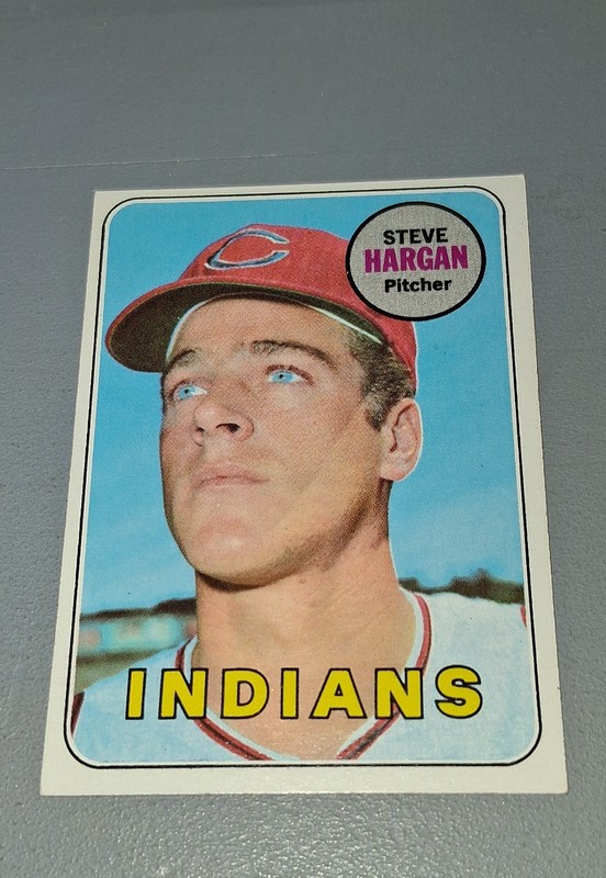 1969 Topps - Steve Hargan #348 Baseball Card 