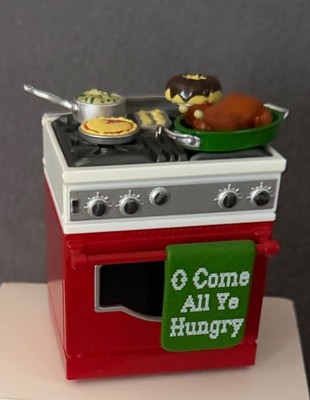Hallmark Ornament   O Come All Ye Hungry-Oven w/Christmas Dinner-2017 Brand New