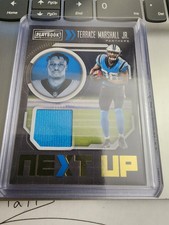 2021 Panini Playbook NEXT UP JERSEYS # NXT-TMA - Terrace Marshall Jr - PANTHERS