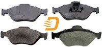 Denckermann B110198 Bremsbelagsatz FüR Scheibenbremse Bremsbelagsatz
