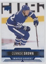 2017-18 Upper Deck Overtime Blue Foil Connor Brown #94 ez4