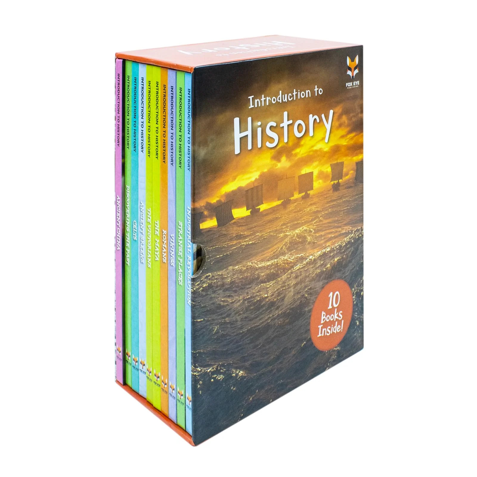 Children Introduction To History For Beginners (Series 1) 10 Hardback Boo | TODO