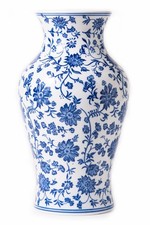 Blue and White Porcelain D cor, Blue and White Vase, Blue Vase, Chinoiserie V...