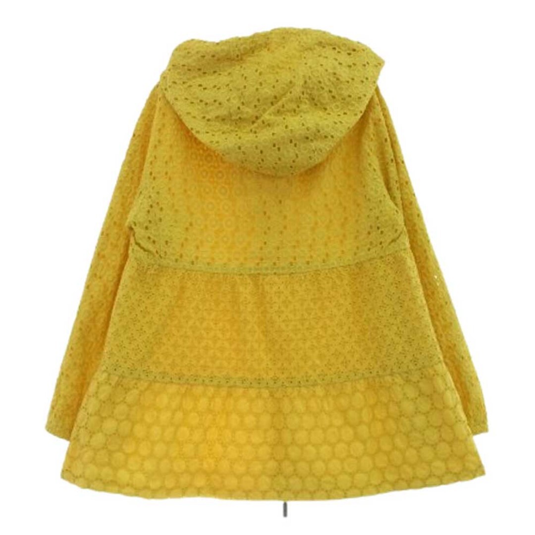 Moncler ETAIN Embroidery Zip-up Hooded Jacket Yellow Used LIFE-0 thumbnail 2