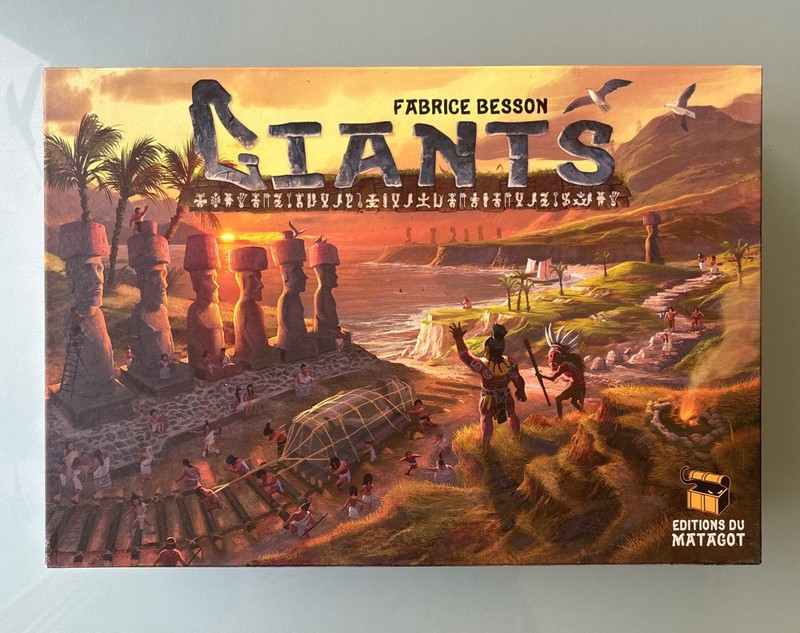 GIANTS Board Game - Fabrice Besson - Matagot | 2008 - Complete