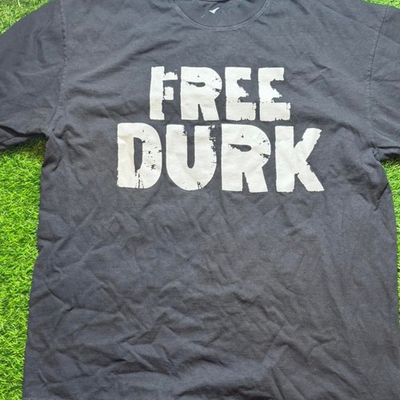#ad Lil Durk black Free Durk T shirt Size L $24.00