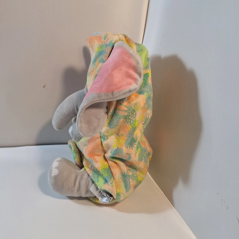 Disney Parks Animal Kingdom Elephant Babies Plush in Blanket Pouch  - Image 2 of 4