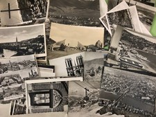 LOTTO STOCK - 160 CARTOLINE ESTERO NON VIAGGIATE - B/N - Formato 10x15 [C170]