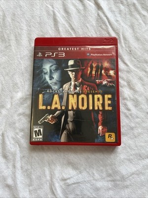 L.A. Noire PlayStation 3 PS3 Video Game Greatest Hits CIB Manual Rockstar