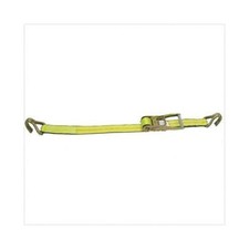 Lift All 60513 Loadhugger Tiedown Ratchet Buckle with U-Hook, 2 x 27' #5000