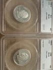 Lot Of 2: 2009-S D.C. 25C Silver PR-70 Deep Cameo quarter