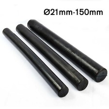 Gummi Rundstab Material Vollstab Stange Stab &Oslash;21mm-150mm Naturkautschuk Schwarz