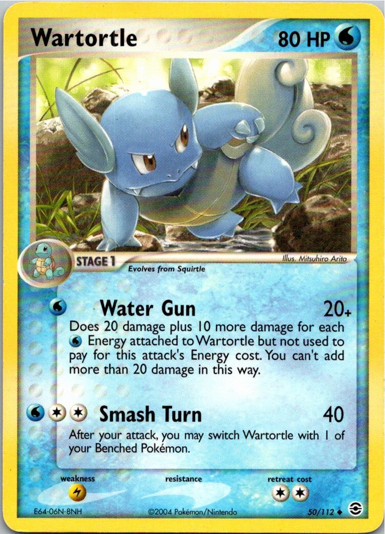 Wartortle Uncommon EX FireRed & LeafGreen 50/112 MP